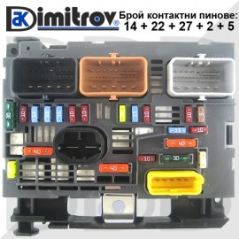 Табло бушони Citroen Berlingo Jumpy Peugeot Partner Partner Tepee
